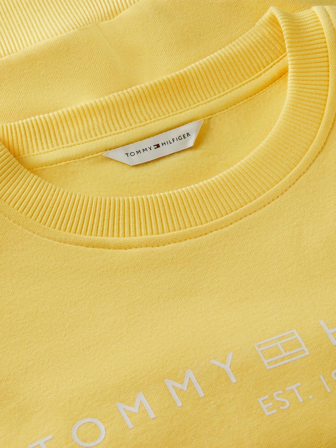 image:imageTommy Hilfiger Womens Medium Weight Crew Neck Sweatshirt Pullover With LogoCitronella