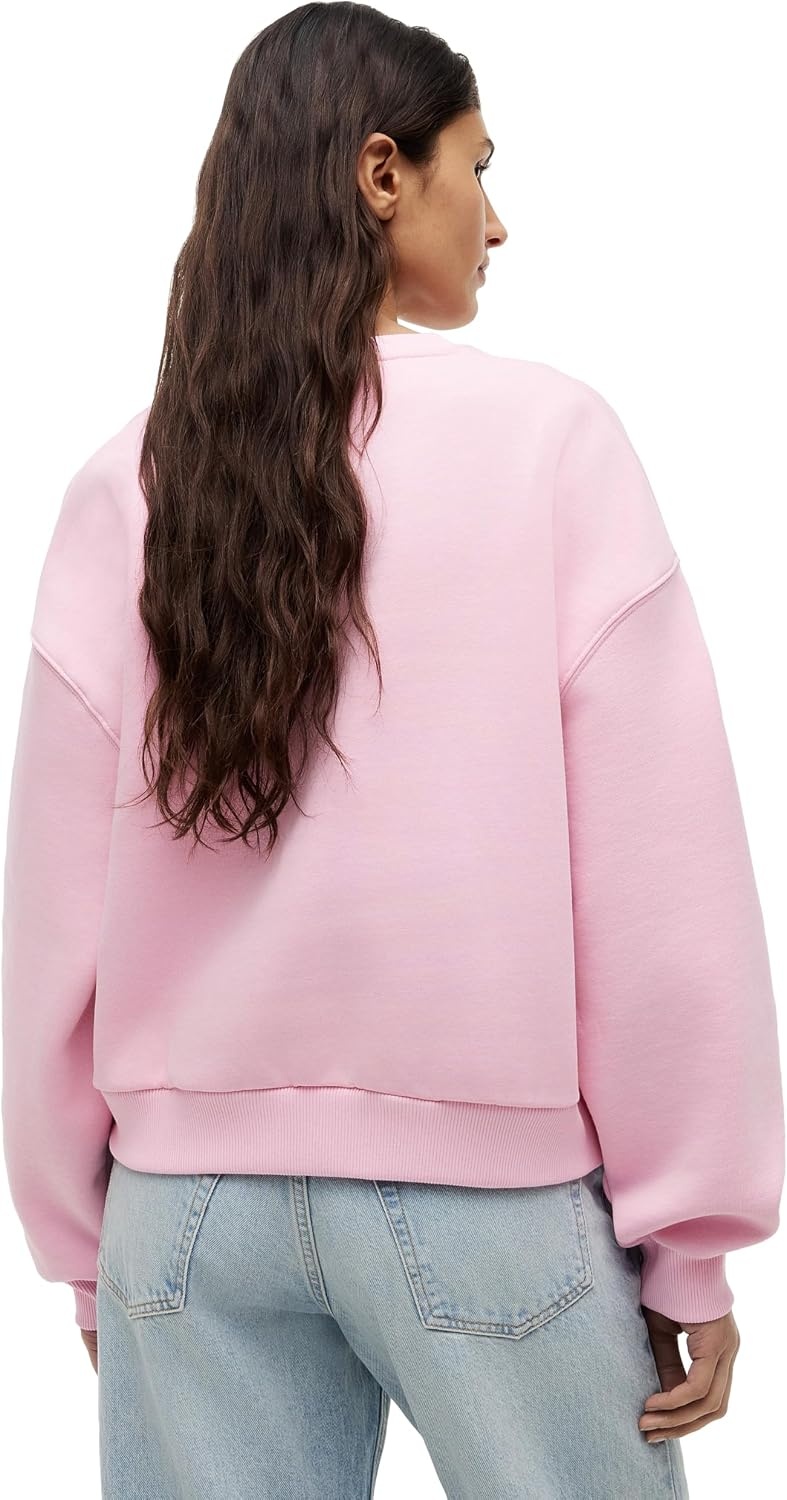 image:imageTommy Hilfiger Womens Medium Weight Crew Neck Sweatshirt Pullover With LogoClassic Pink