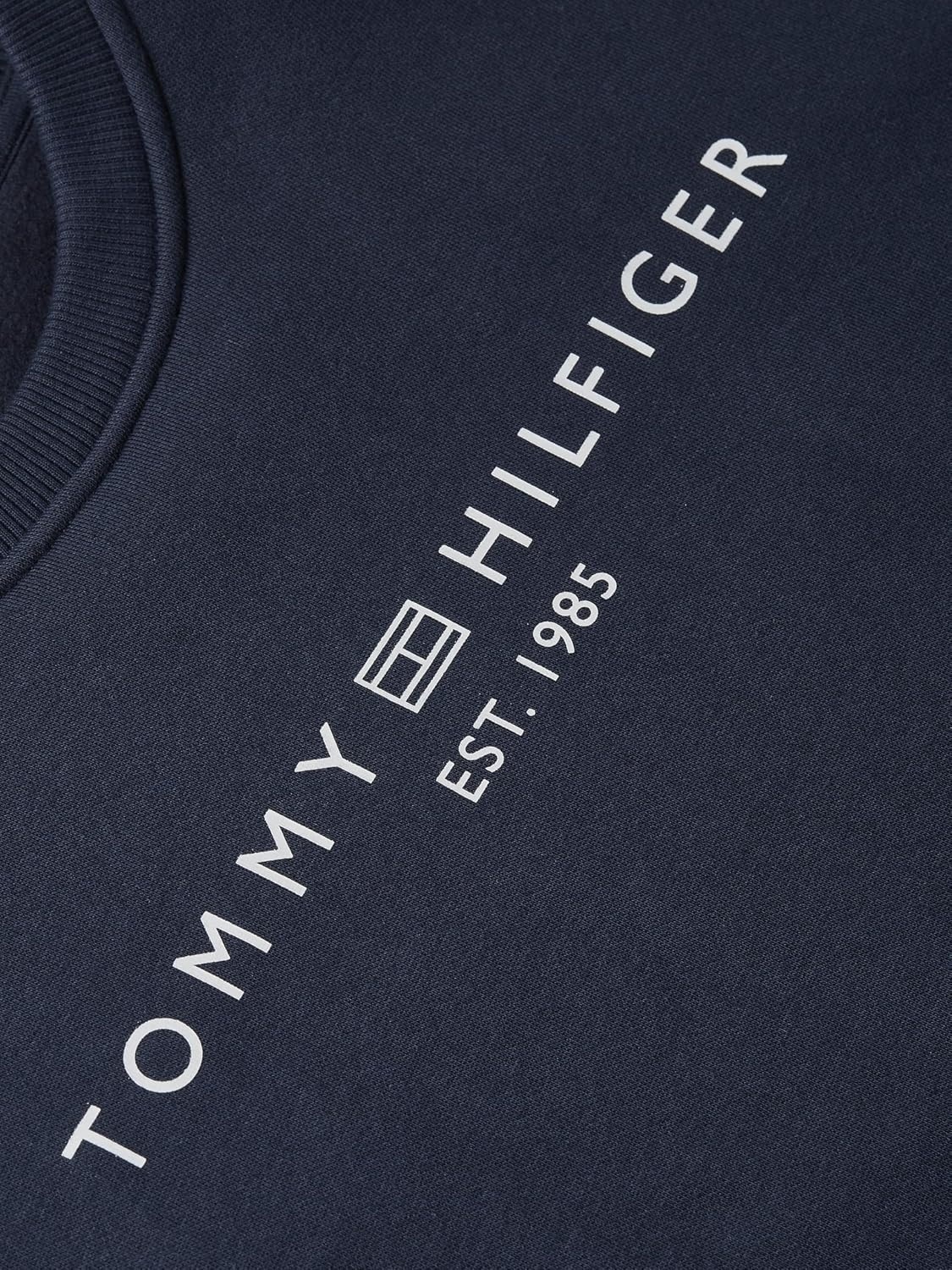 image:imageTommy Hilfiger Womens Medium Weight Crew Neck Sweatshirt Pullover With LogoDark Blue