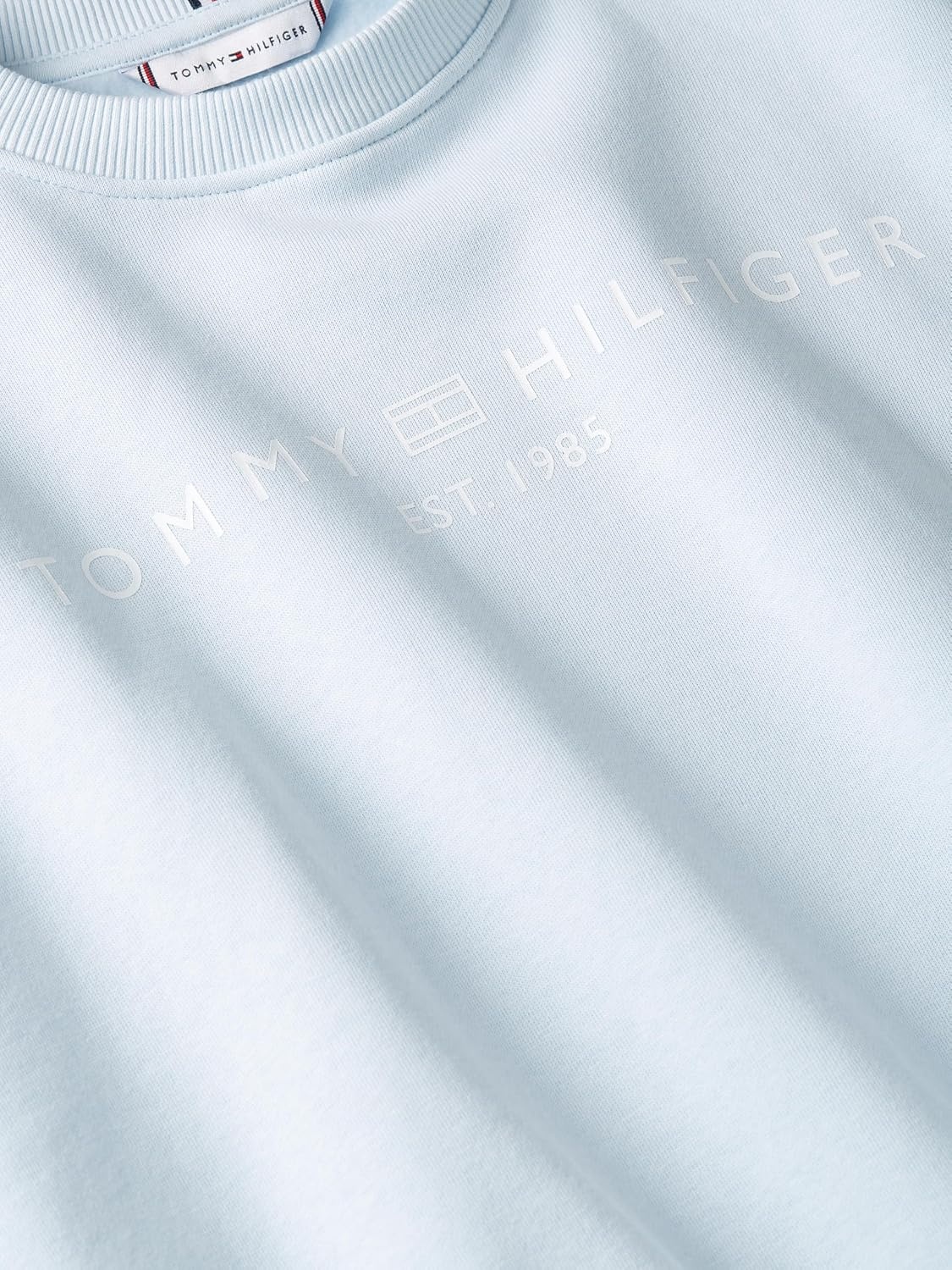image:imageTommy Hilfiger Womens Medium Weight Crew Neck Sweatshirt Pullover With LogoKeepsake Blue