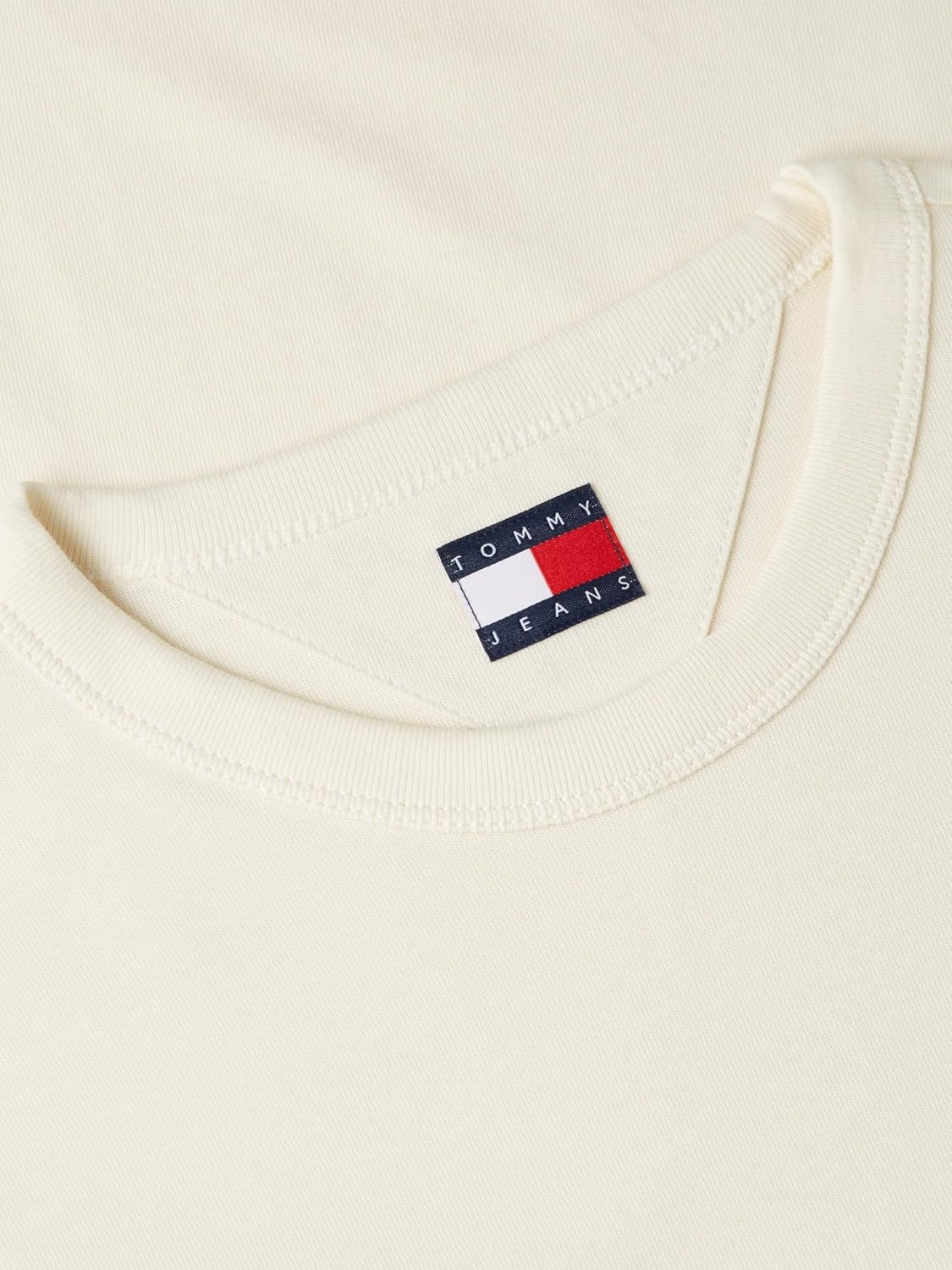 image:imageTommy Jeans Mens Long Sleeve Solid Cotton Graphic TShirtsCalico