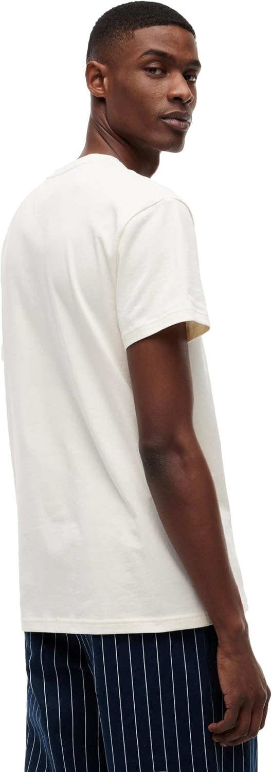 image:imageTommy Jeans Mens Short Sleeve Cotton Graphic TShirts with Big Flag Logo DesignCalico