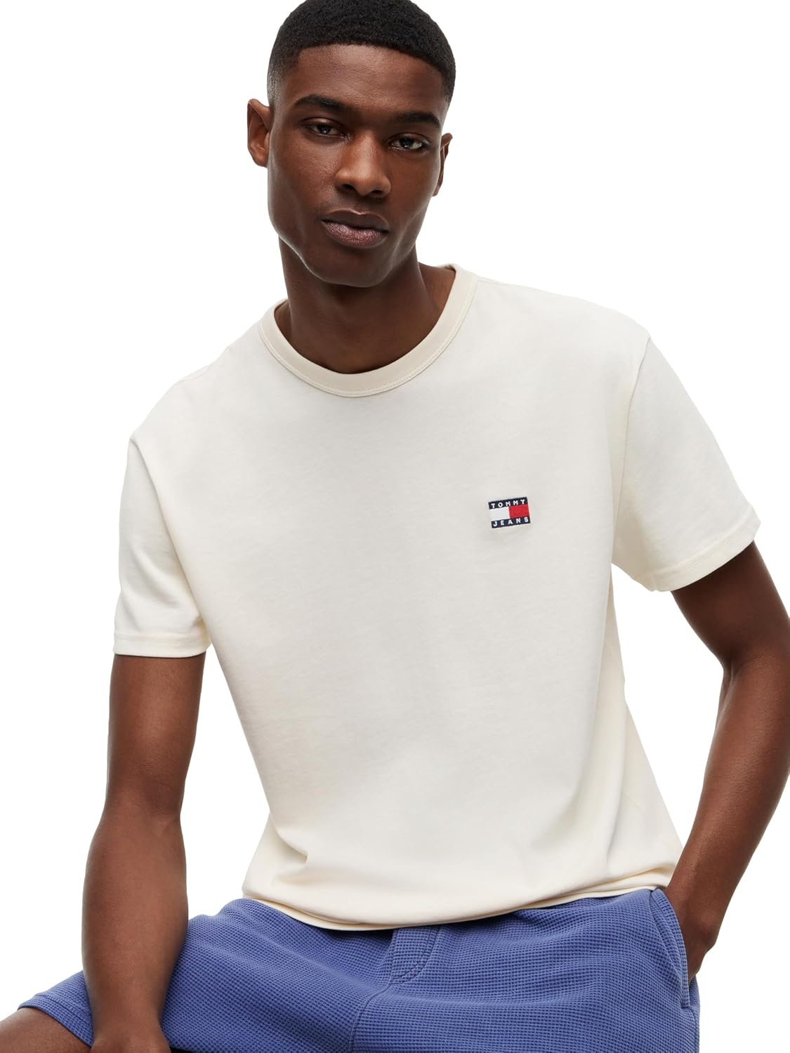 image:imageTommy Jeans Mens Short Sleeve Cotton Graphic TShirtsCalico