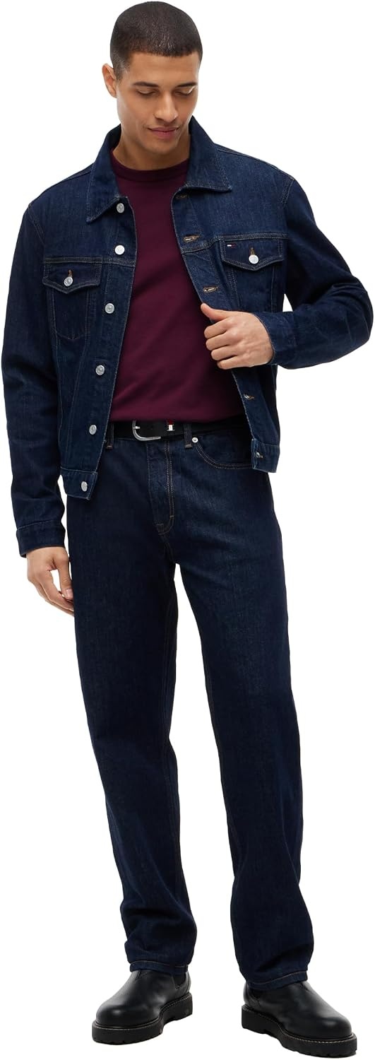 image:imageTommy Jeans Mens Short Sleeve Cotton Graphic TShirtsCalypso Berry