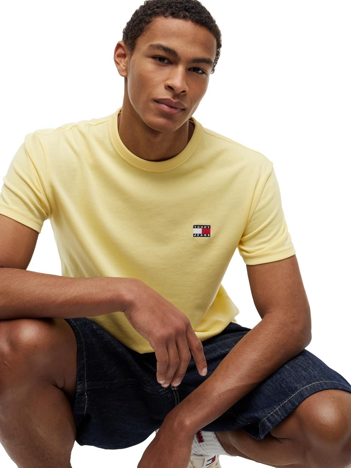 image:imageTommy Jeans Mens Short Sleeve Cotton Graphic TShirtsCitronella