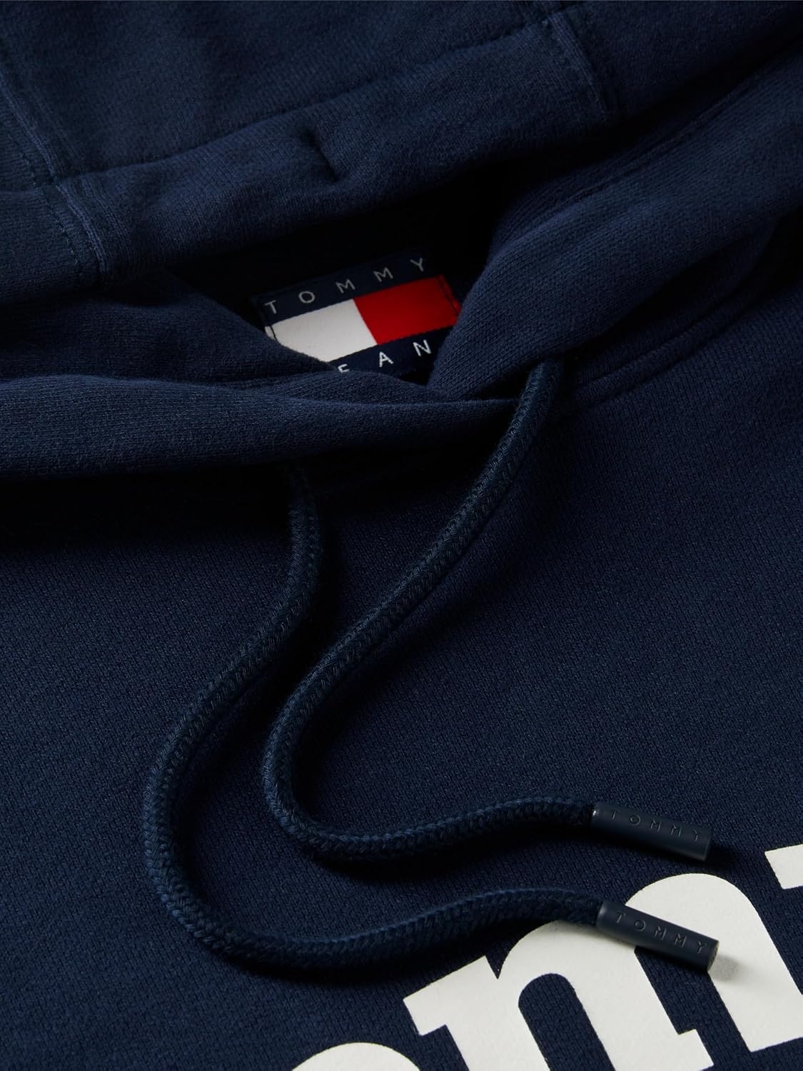 image:imageTommy Jeans Womens Medium Weight Graphic Pullover Hoodie SweatshirtDark Blue