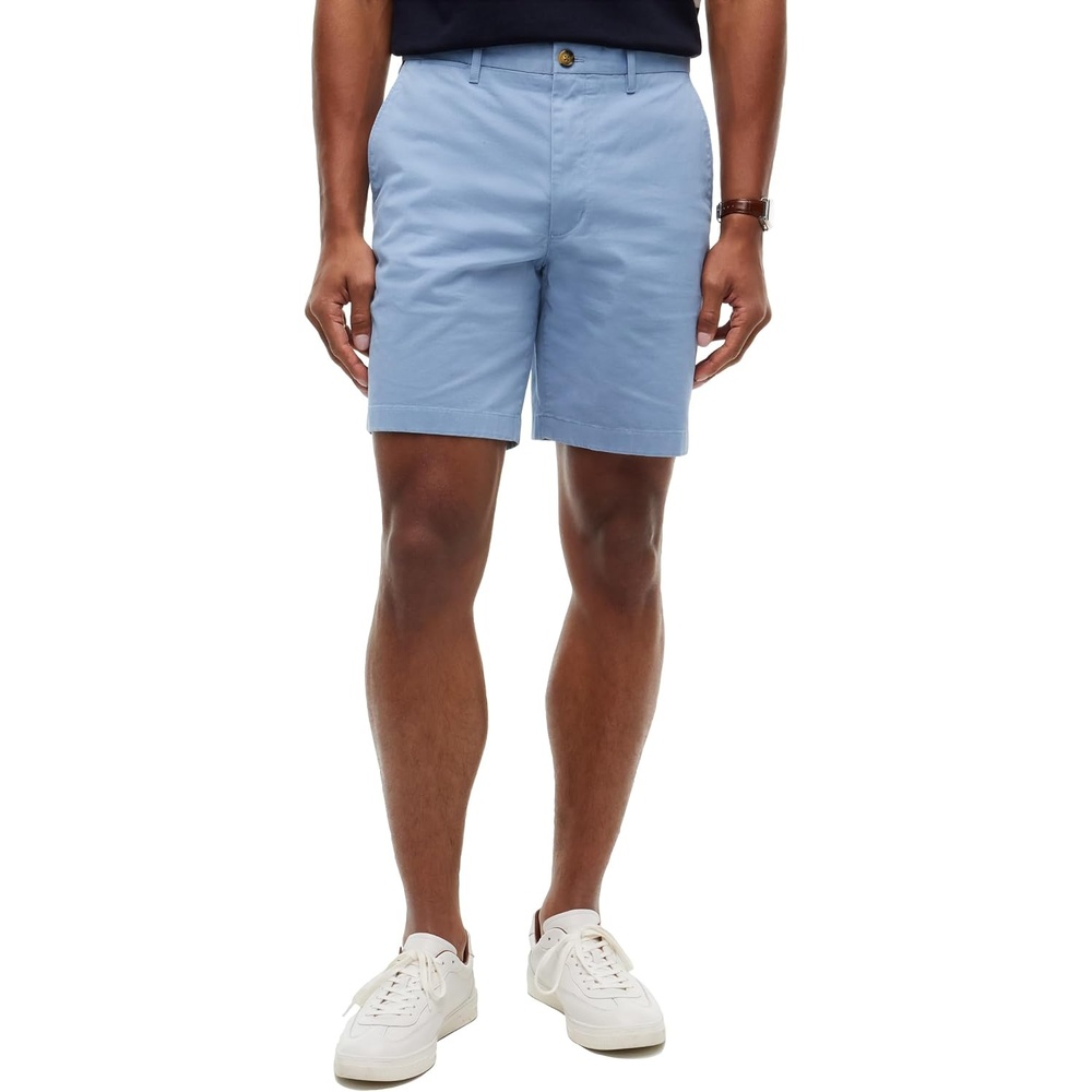 image:imageTommy Hilfiger Mens Casual Cotton Shorts 8 Inch with StretchBrisk Blue