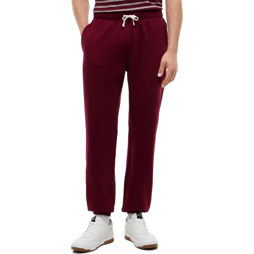 image:imageTommy Hilfiger Mens Casual Fleece Lined Jogger Sweatpants Also Available in Big amp TallBurgundy