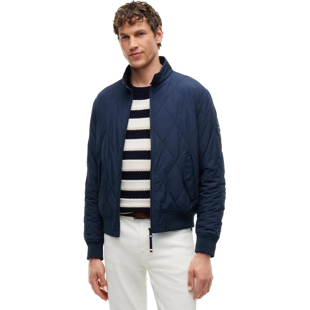 image:imageTommy Hilfiger Mens Lightweight Quilted Jacket Mens Packable JacketsNavy Blue