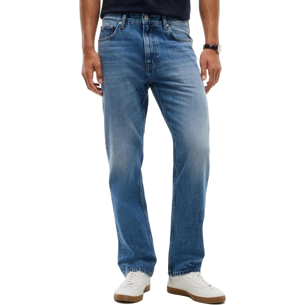 image:imageTommy Hilfiger Mens Regular Straight Jeans for MenBrian Blue