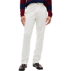 Tommy Hilfiger Men’s Casual Cotton Corduroy Pants with Stretch(Ivory Silk)