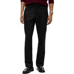 Tommy Hilfiger Men’s Casual Four Pocket Pants with Stretch in Straight Fit(Black)