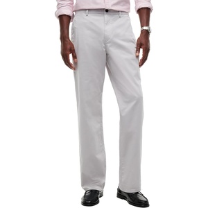Tommy Hilfiger Men’s Causal Cotton Chino Pants with Stretch in Straight Fit(October Grey)