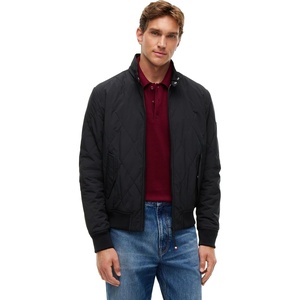 Tommy Hilfiger Men’s Lightweight Quilted Jacket, Men’s Packable Jackets(Black)