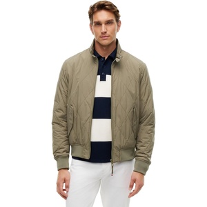 Tommy Hilfiger Men’s Lightweight Quilted Jacket, Men’s Packable Jackets(Ghost Fern)