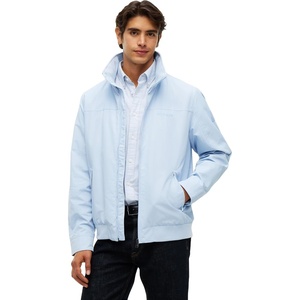 Tommy Hilfiger Men’s Lightweight Waterproof Regatta Bomber Jacket(Sky Blue)